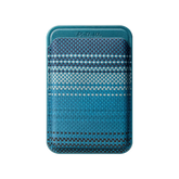 Magnetic Woven Wallet - Moonrise